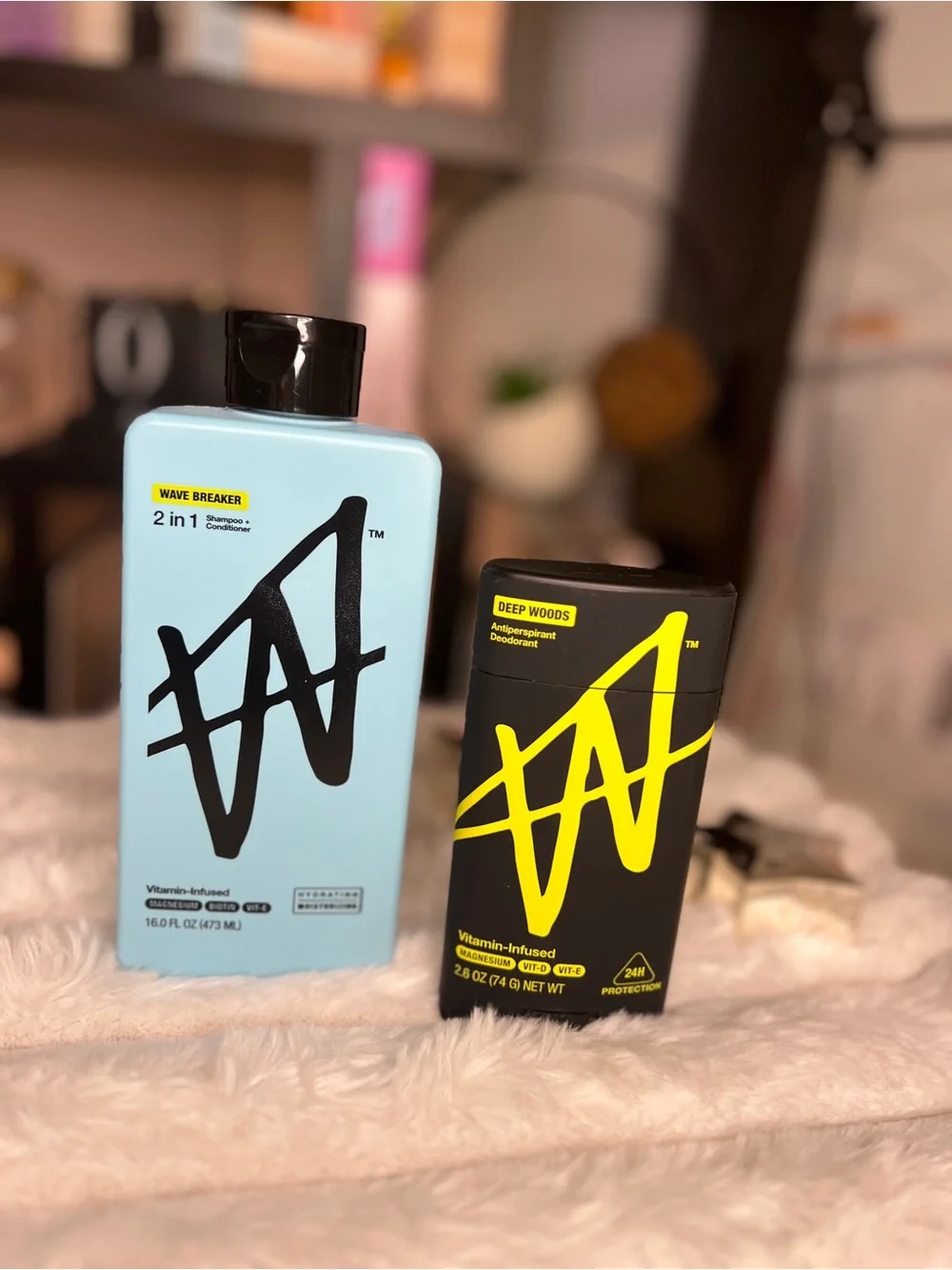 Wave Breaker 2-in-1 Shampoo + Conditioner (Light Blue)